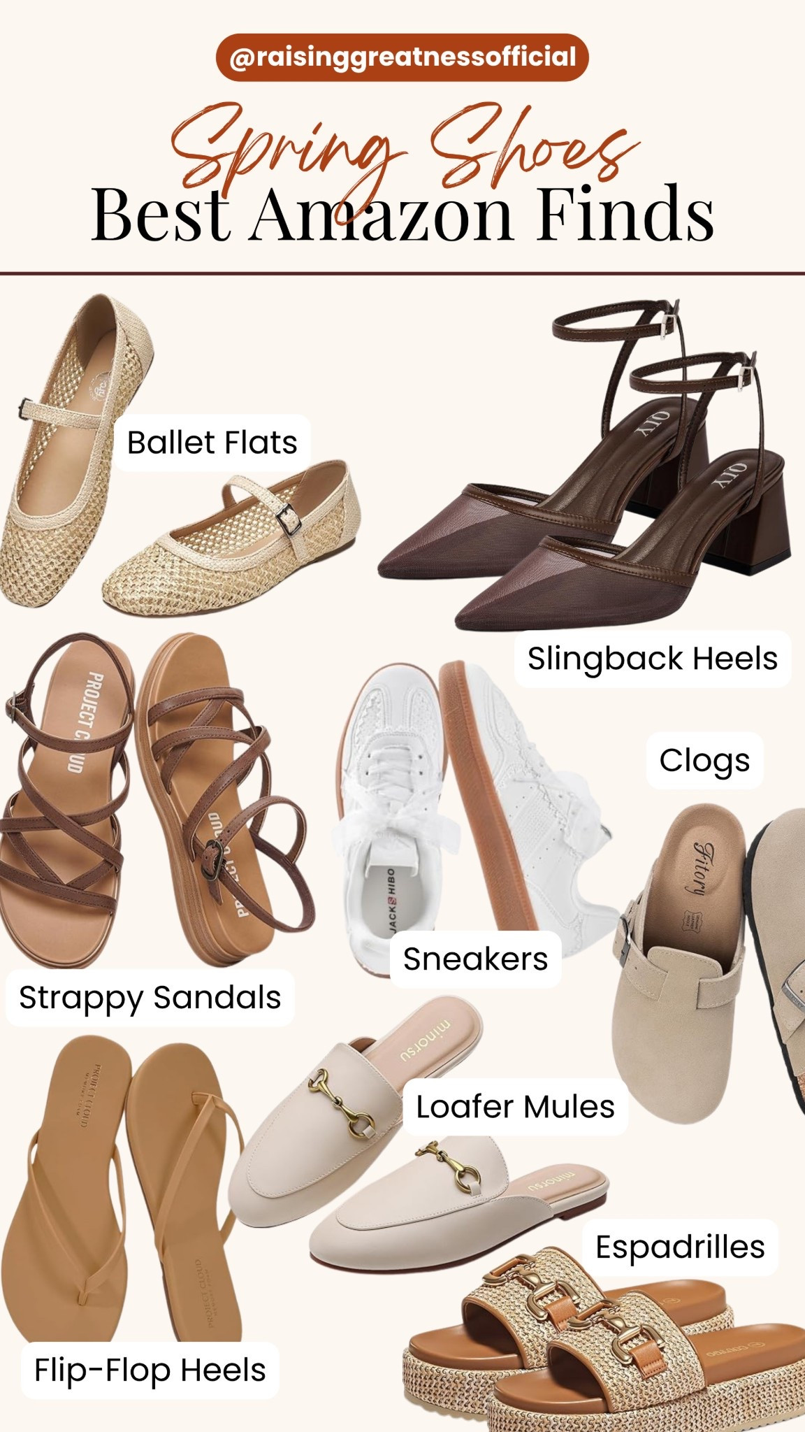 Step into spring with stylish and comfortable shoes that complete every outfit. From chic sandals and trendy sneakers to elegant flats, these Amazon finds are perfect for everyday wear, travel, and warm weather styling. Effortless style starts from the ground up.

#SpringShoes #AmazonFashion #ShoeInspo #SpringStyle #FootwearTrends #ChicStyle #EverydayOutfits #FashionFinds #StyleEssentials #SpringFashion

#LTKgrwm #LTKootd #LTKSeasonal