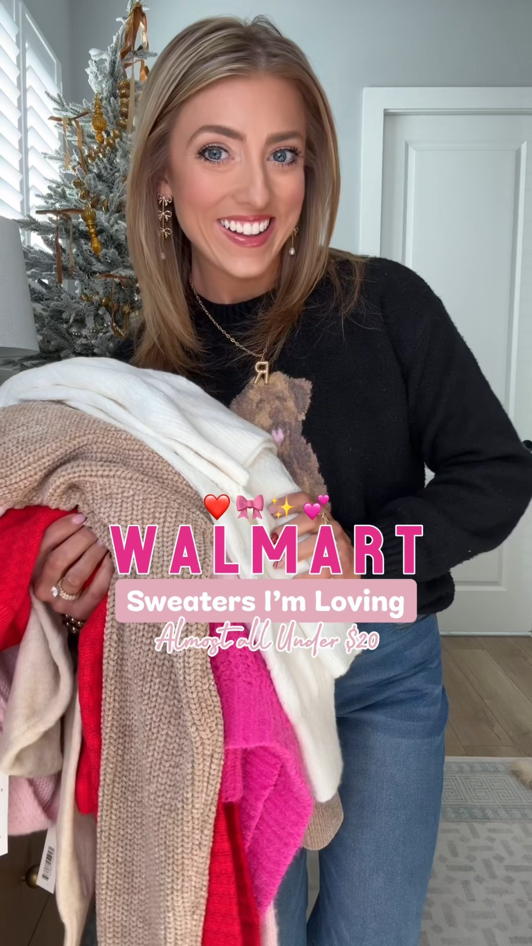 Walmart sweaters that seriously don’t miss 🤍

Sharing 10 Walmart sweaters that are all SO good — cozy, cute, and easy to style for everyday wear, work, weekends, and everything in between. The best part? 9 of them are under $20 and one is just $22 🙌

From classic knits to fun pops of color, these affordable Walmart sweaters look way more expensive than they are. Perfect for layering with jeans, trousers, skirts, or styled casually for school drop-off, errands, or coffee runs. If you love budget-friendly fashion that still feels elevated, this lineup is for you.

✨ soft & comfortable
✨ great everyday basics + statement sweaters
✨ easy to dress up or down
✨ Walmart fashion finds you’ll wear on repeat

Everything is linked and ready to shop in LTK 🛒

#WalmartFashion #WalmartStyle #WalmartFinds #AffordableFashion #BudgetFriendlyStyle #Under20Finds #WalmartSweaters #EverydayStyle #CasualChic #FallFashion #WinterStyle #LTKFinds #LTKUnder20 #MomStyle #AffordableOutfits