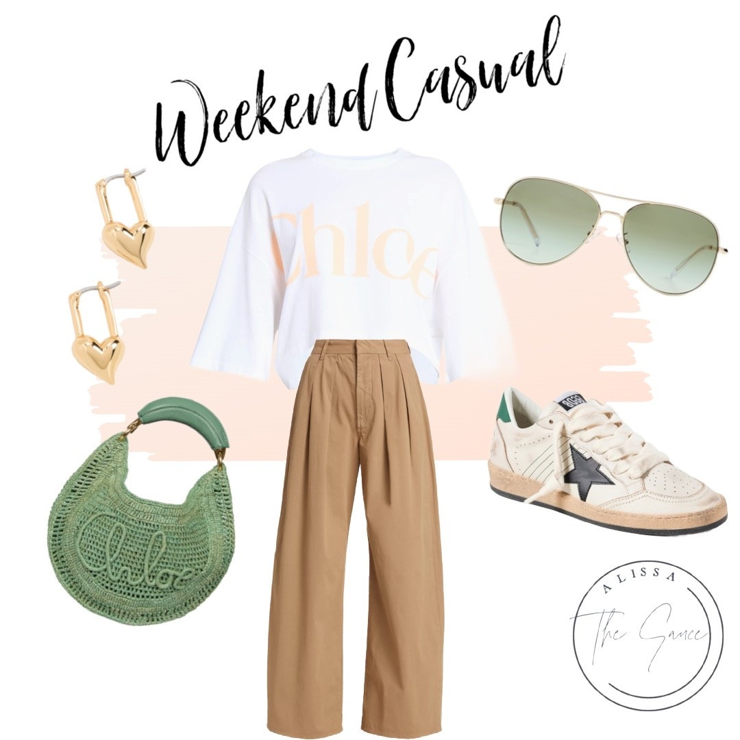 On the go and chic
Here’s some inspo for the perfect casual out
These tailored wide leg pants are so flattering and great heading into cooler weather #falloutfit #casualoutfit #tailoredpants 

#LTKShoeCrush #LTKItBag #LTKFallSale