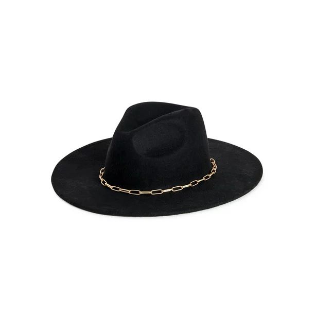 Scoop Women’s Rancher Hat with Chain Trim - Walmart.com | Walmart (US)