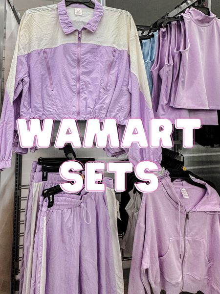 The cutest windbreaker sets spotted at Walmart! 💗
