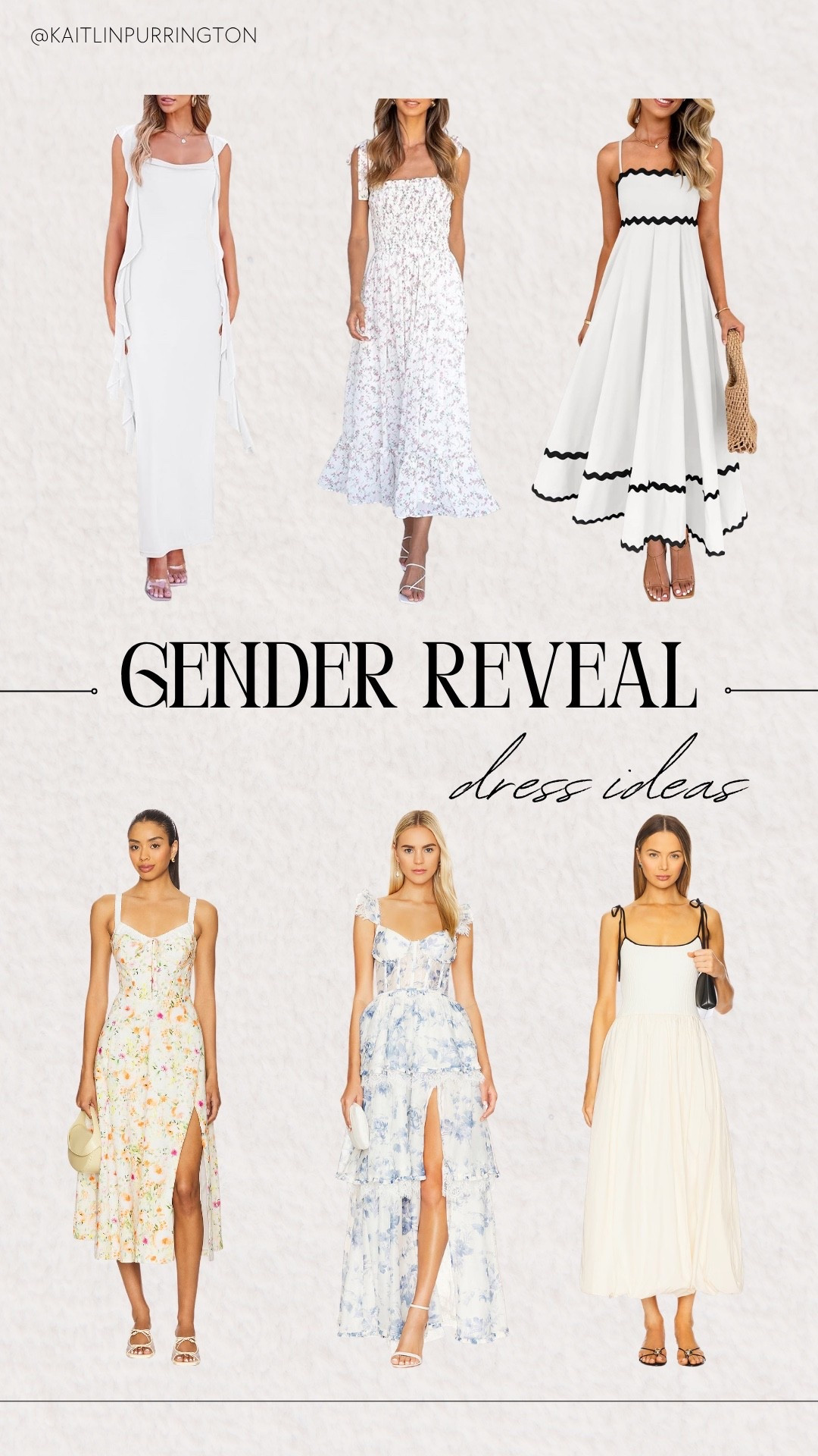 Gender Reveal party dresses that are currently in my cart😍🤍 

#LTKootd #LTKBump #LTKSaleAlert