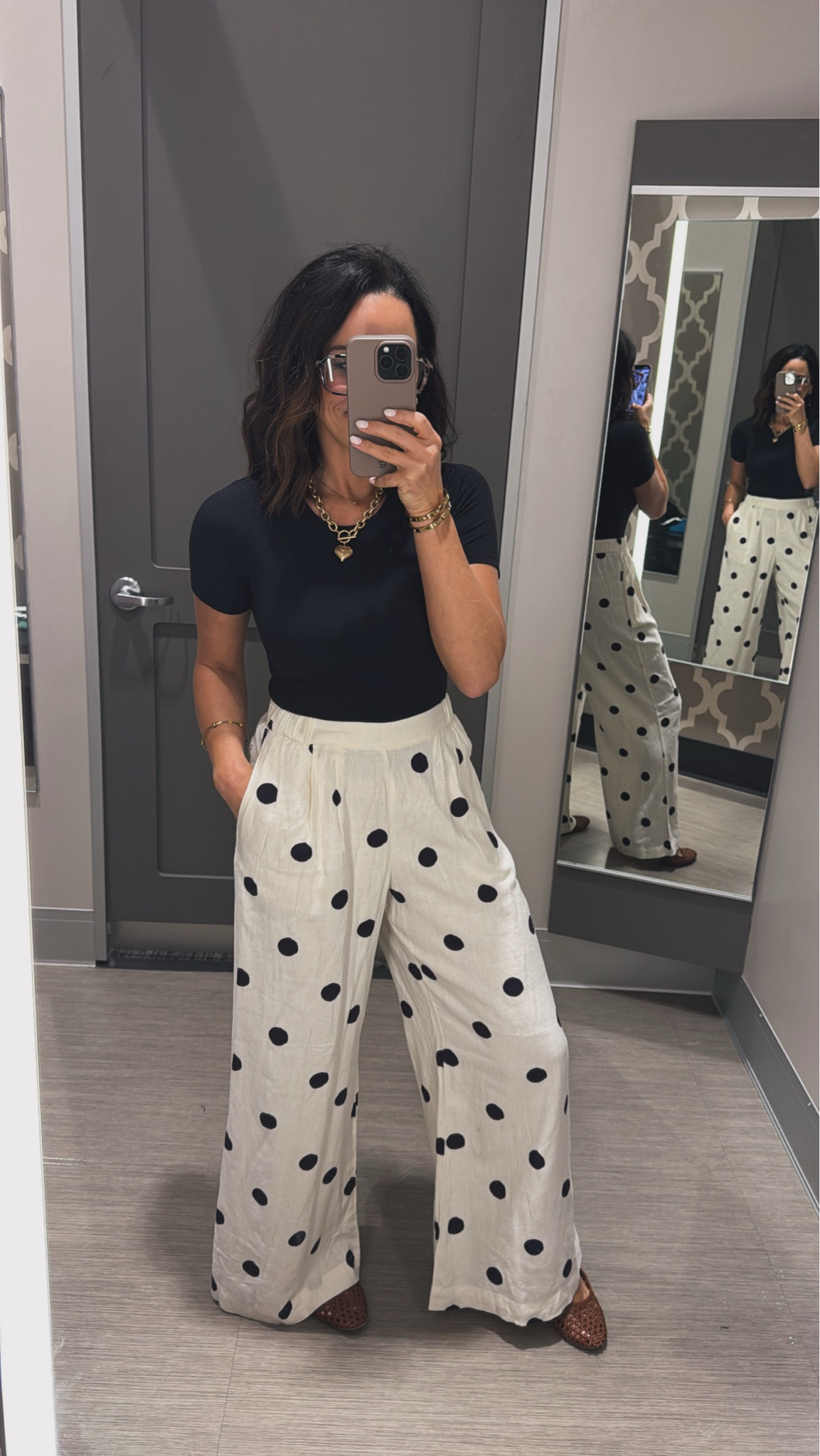 Yall, these pants are so chic and comfortable. I love this pattern. Perfect for work, lunches dates, or elevated running errands. Run to @target! 

Mom approved finds target must haves pants elevated pants comfortable affordable shoes target mom life outfits teachers workwear black and white mom everyday wear busy mom VintagePickin 

#LTKdayinmylife #LTKootd #LTKPetite