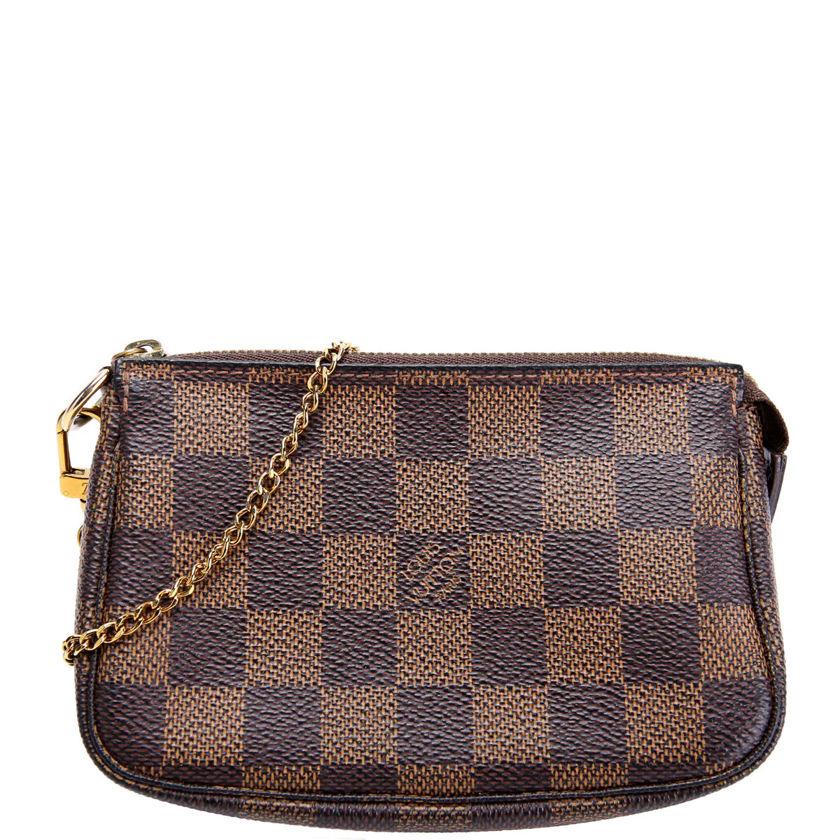 Pochette Accessories Mini Damier Ebene | Keeks Designer Handbags