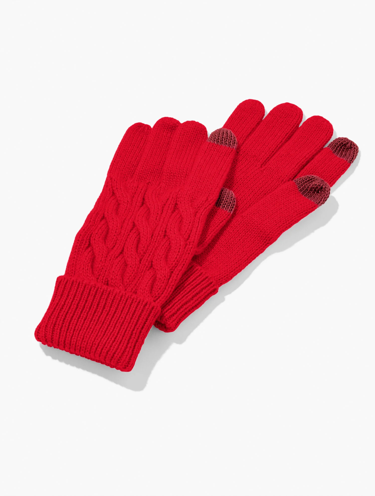 Soft Cable Knit Gloves | Talbots