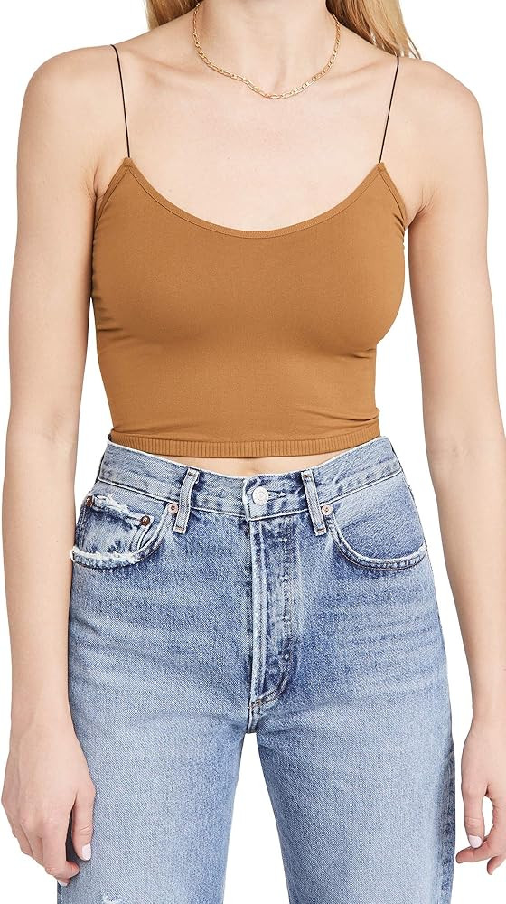 Free People Women's Skinny Strap Seamless Brami | Amazon (US)
