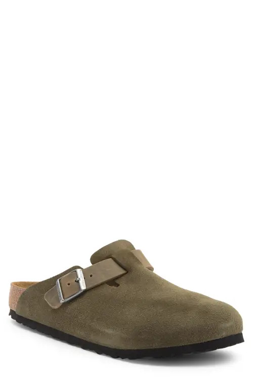 Birkenstock Boston Clog in Thyme at Nordstrom, Size 9-9.5Us | Nordstrom
