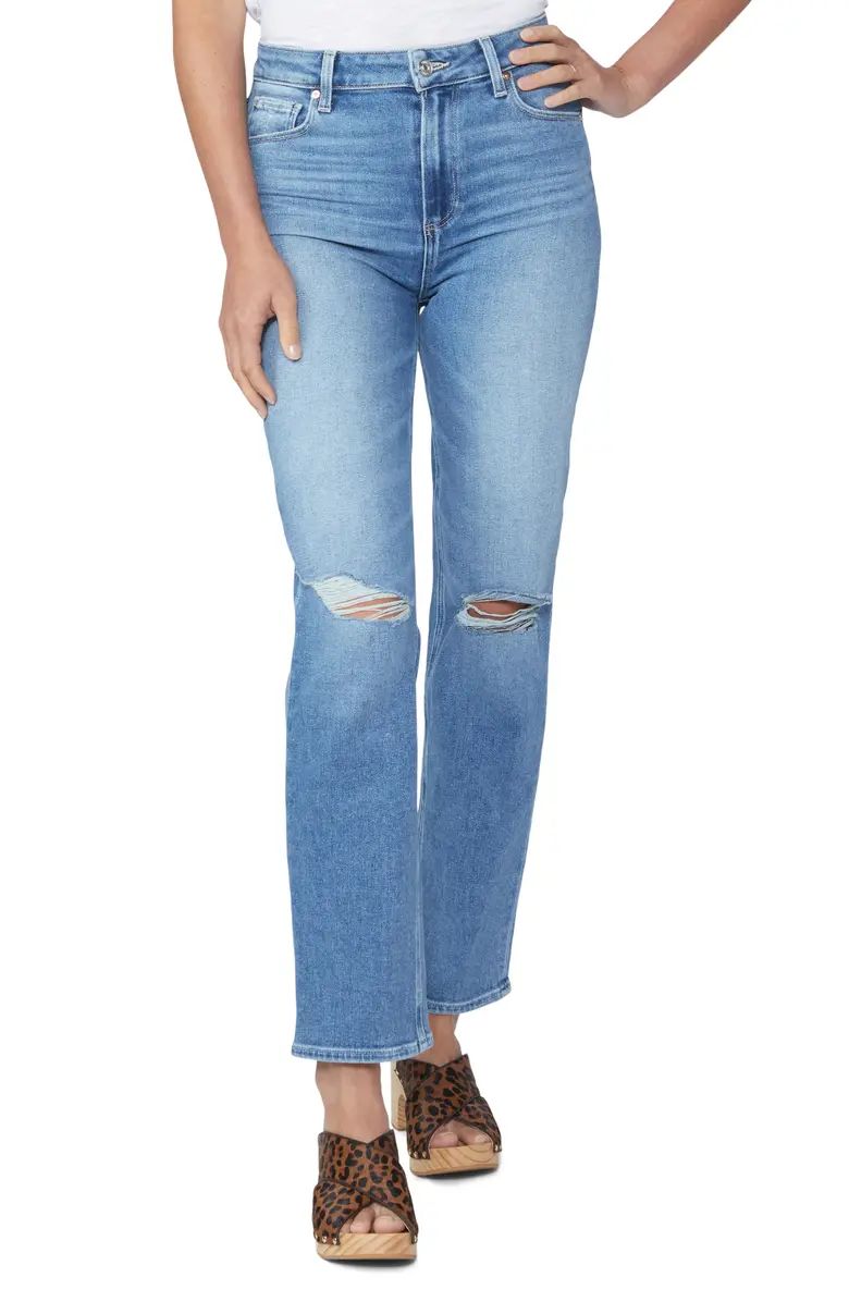 Stella Distressed Straight Leg Jeans | Nordstrom