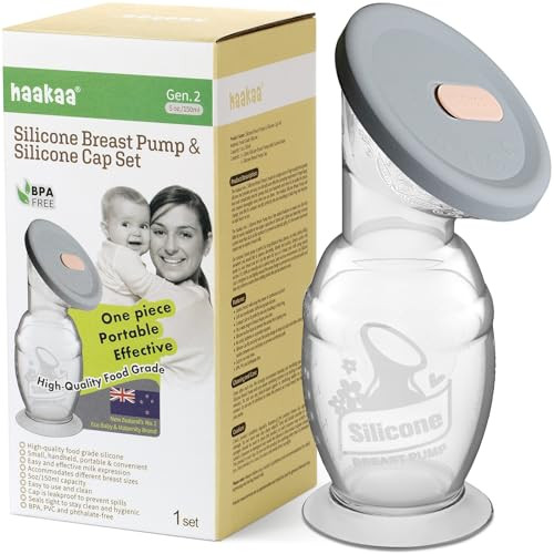 Amazon.com : haakaa Silicone Breast Pump & Silicone Cap 5oz/150ml, Gen.2 : Baby | Amazon (US)