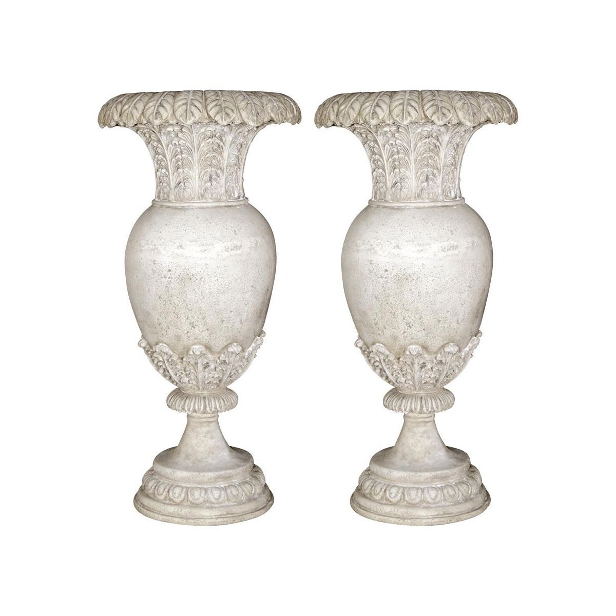 Design Toscano Versailles Floral Oviform Urn: Set of Two | Target