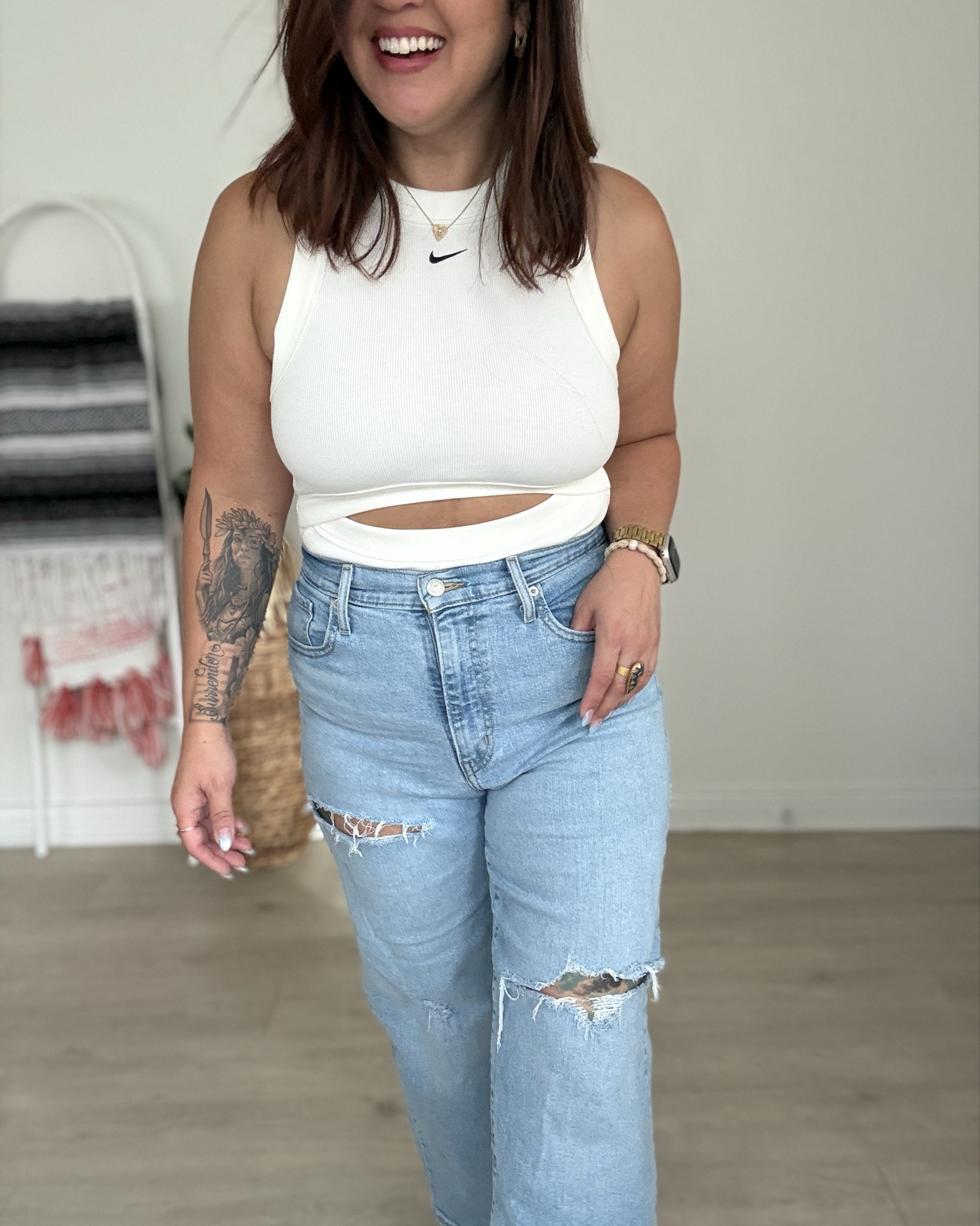 Casual Sunday vibes 

Top. Nike Sz L
Bottoms Levi’s /sz 30

#LTKPetite #LTKOver40 #LTKActive