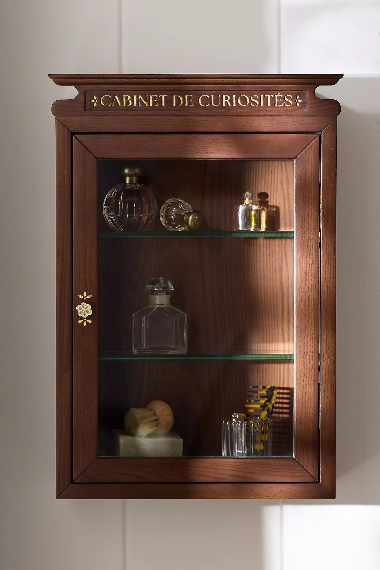 Heather Wood Apothecary Bathroom Cabinet | Anthropologie (US)