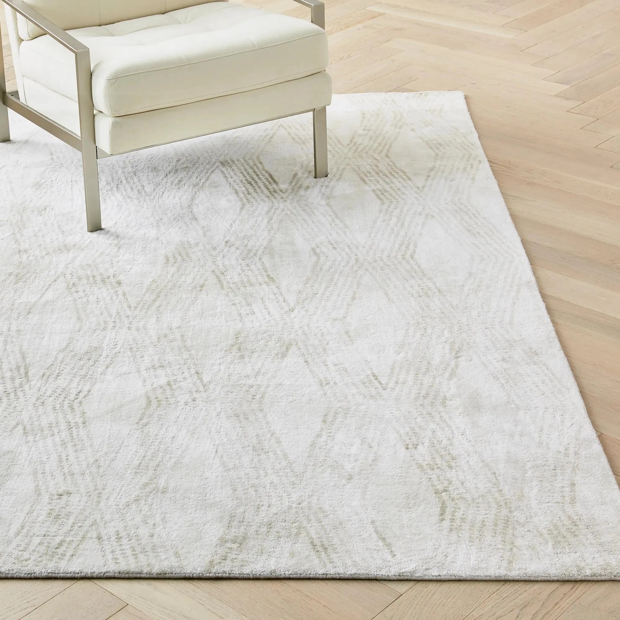 Nikki Chu - Zari Rug - Alabaster | Z Gallerie