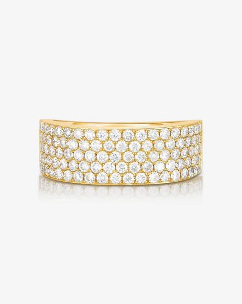 Five Row Stackable Pavé Ring | Ring Concierge