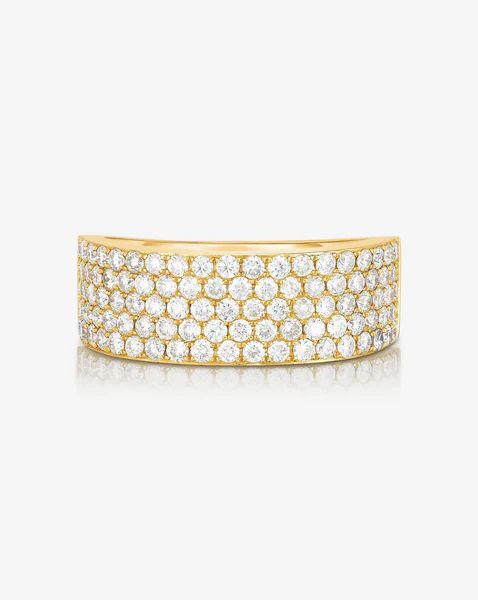 Five Row Stackable Pavé Ring | Ring Concierge