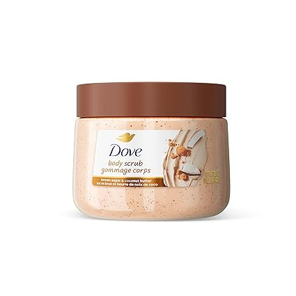 Dove Brown Sugar and Coconut Butter Body Scrub Exfoliates and Deeply Nourishes for Smooth, Radian... | Amazon (US)