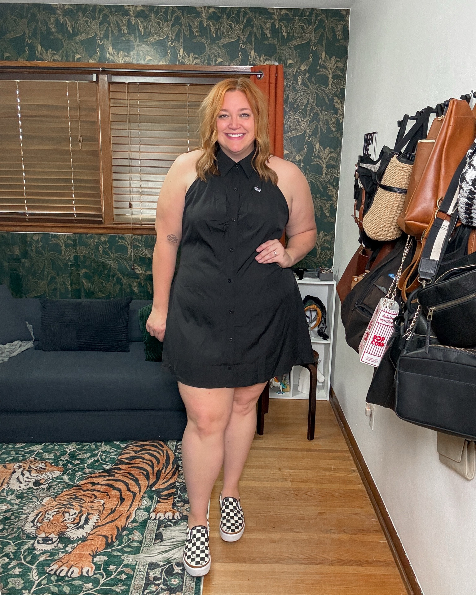 Sporty fun vibe 
Wearing 3X as a US 18

#LTKPlusSize #LTKMidsize #LTKootd