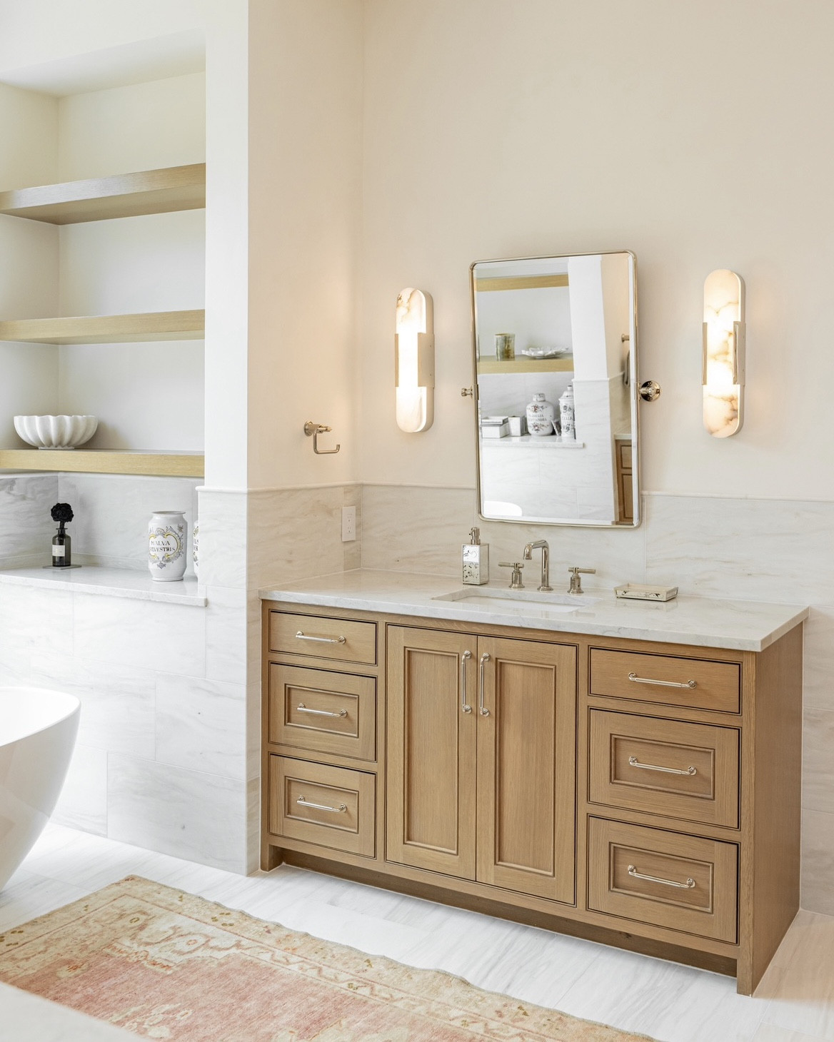 Gorgeous , organized primary bath at the Builders Bliss project! 


#primarybathinspo #organizedmakeup #primaryforher

#LTKHome #LTKBeauty #LTKFindsUnder50