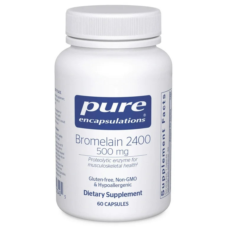 Pure Encapsulations Bromelain 2400 500 mg - For Digestive Support & Musculoskeletal Health - Supp... | Walmart (US)