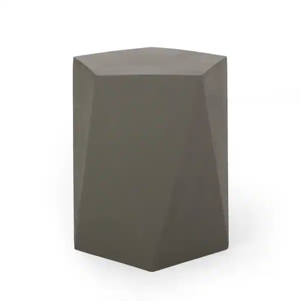 Apollo Outdoor Modern Side Table by Christopher Knight Home - Overstock - 30960159 | Bed Bath & Beyond