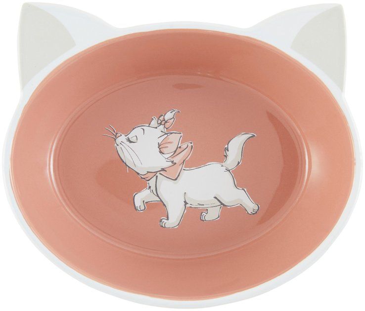 Disney Aristocats Marie Non-skid Ceramic Cat Bowl, 1.25 Cups | Chewy.com