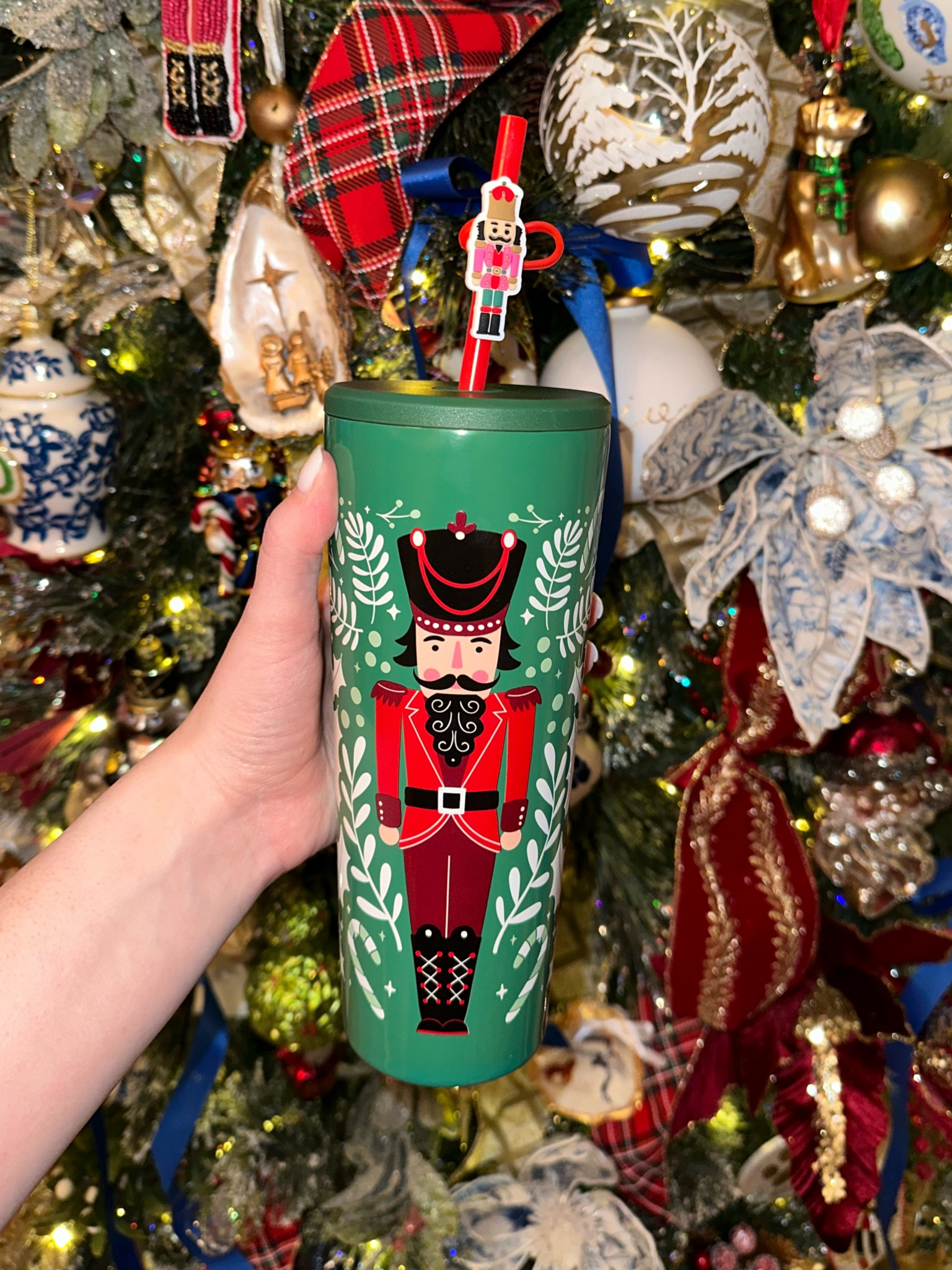 Christmas tumbler
Cup nutcracker 

#LTKFindsUnder50 #LTKHoliday #LTKSeasonal