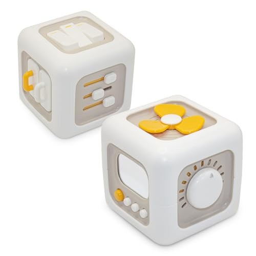 Syhtalotxikl Busy Cube Toys for 1 Year Old Boy, Montessori Toys for 1+ Year Old, Travel Sensory Toys for Toddlers 1-3, Learning Fine Motor Skills| 1st Birthday Gifts Boy 12 Months +,Busy Board | Amazon (US)