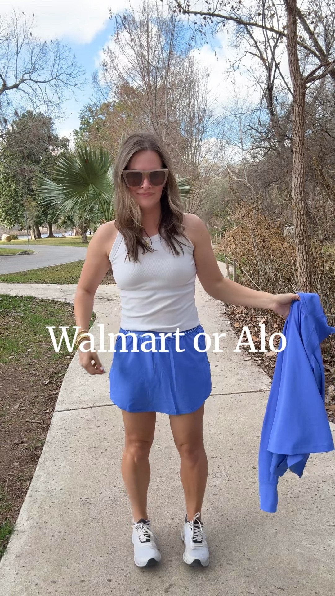 Walmart finds that remind me of alo! A fraction of the cost, the prettiest colors and great fit. In my normal size in both #momstyle #walmartfashion #walmartfinds #walmartfashion

#LTKgrwm #LTKmomlife #LTKootd