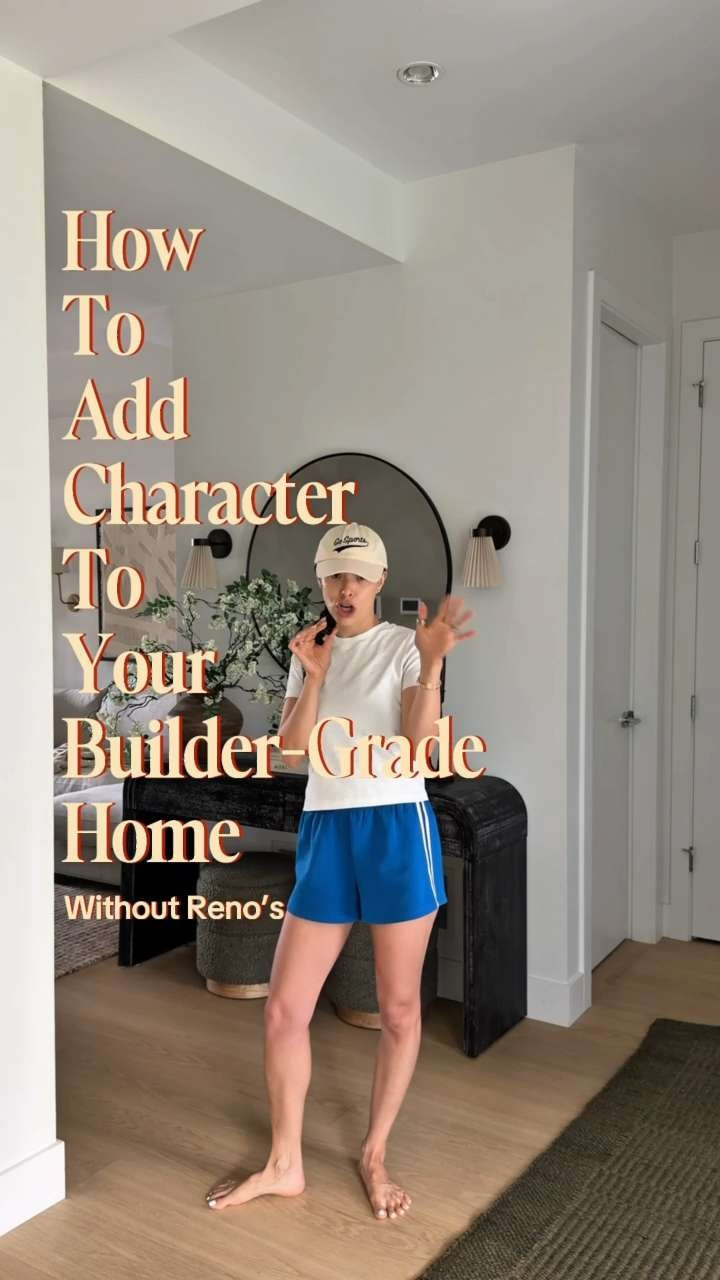 Your builder grade home is not the problem. I promise.

No renos. No big budget. No contractor. Just a few intentional swaps that make your space feel like you actually live there and like it’s actually YOURS not just cookie cutter.


Here’s some easy tips 👇

✦ Add window treatments. Floor to ceiling if you can. It makes the ceilings look higher and the whole room look finished.

✦ Layer your textiles. Throw pillows and a blanket on the couch = instant warmth. Don’t overthink it.

✦ Kill the overhead lighting. You know when the “ugly lights” that come up at 2 am after a night out in your 20s… well today’s ugly lights are the overhead lights.. so we’re keeping the off. Done. Never again.

✦ Add lamps, sconces, or candles anywhere you can.


If you’ve been putting off making your space feel like home because you think you need a full reno first… you don’t. Start here.


Save this + send it to a friend who wants a little main character energy in their no character home 👆


Ohh and let me know if you need any inspo or links I’m here to help!! 

 #LTKcanada #LTKhome