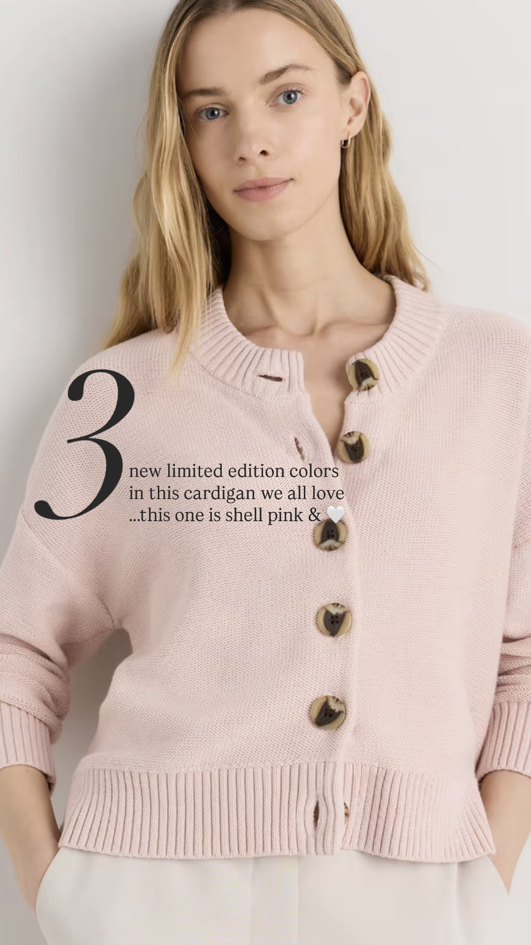 Comes in 9 colors

My most asked about cardigan 
Not in shell pink - limited edition color 

@Quince 

#LTKootd #LTKmomlife #LTKOver40