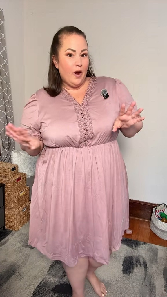 Plus Size Summer Dress ✨ I’m 315 wearing the 4XL for reference

#LTKPlusSize