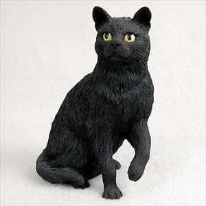 Shorthair Black Cat Figurine | Amazon (US)