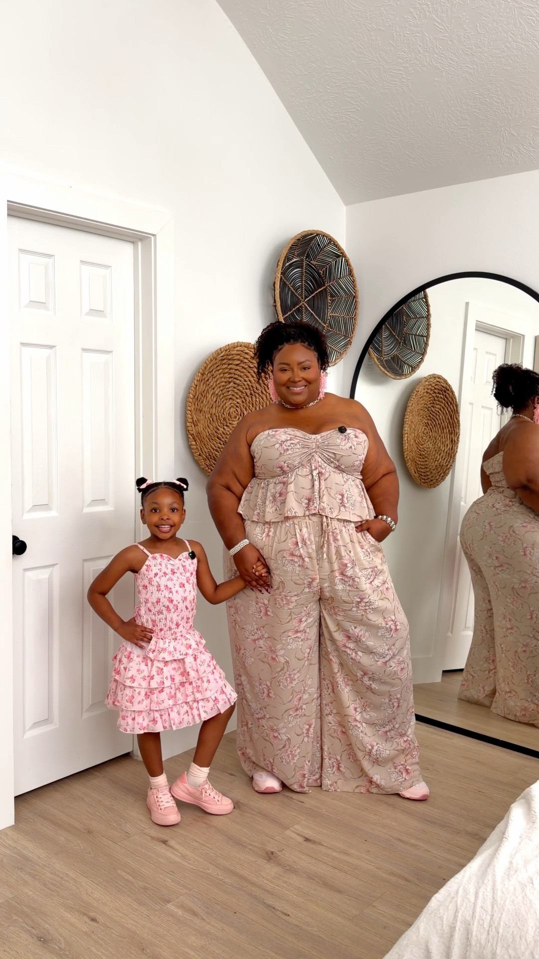 My outfit, mom’s outfit, and my daughter’s outfit are all linked here 💖 We are wearing sketchers pink pack on our feet!

#LTKgrwm #LTKPlusSize #LTKKids