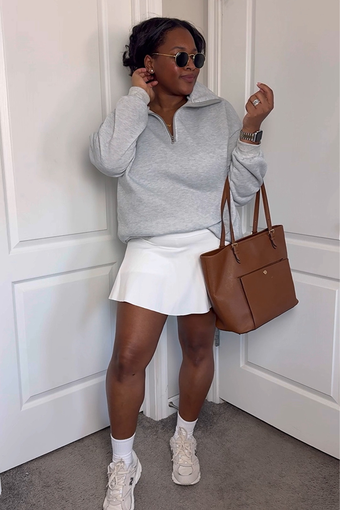 ERRANDS OOTD - Perfect fall style for this busy, postpartum mom of 5! Wearing XL top and bottom in Size L 🤍🍂☺️

#LTKMidsize #LTKSeasonal #LTKStyleTip