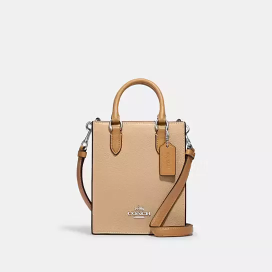 North South Mini Tote In Colorblock curated on LTK