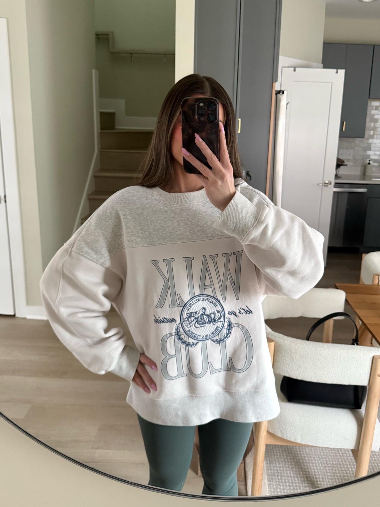 Walk Club crewneck size Large!

#LTKFitness #LTKActive #LTKStyleTip