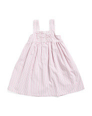 Girls Blush Boulevard Twill Charlotte Nightgown | Baby Girls (0-24m) | Marshalls | Marshalls