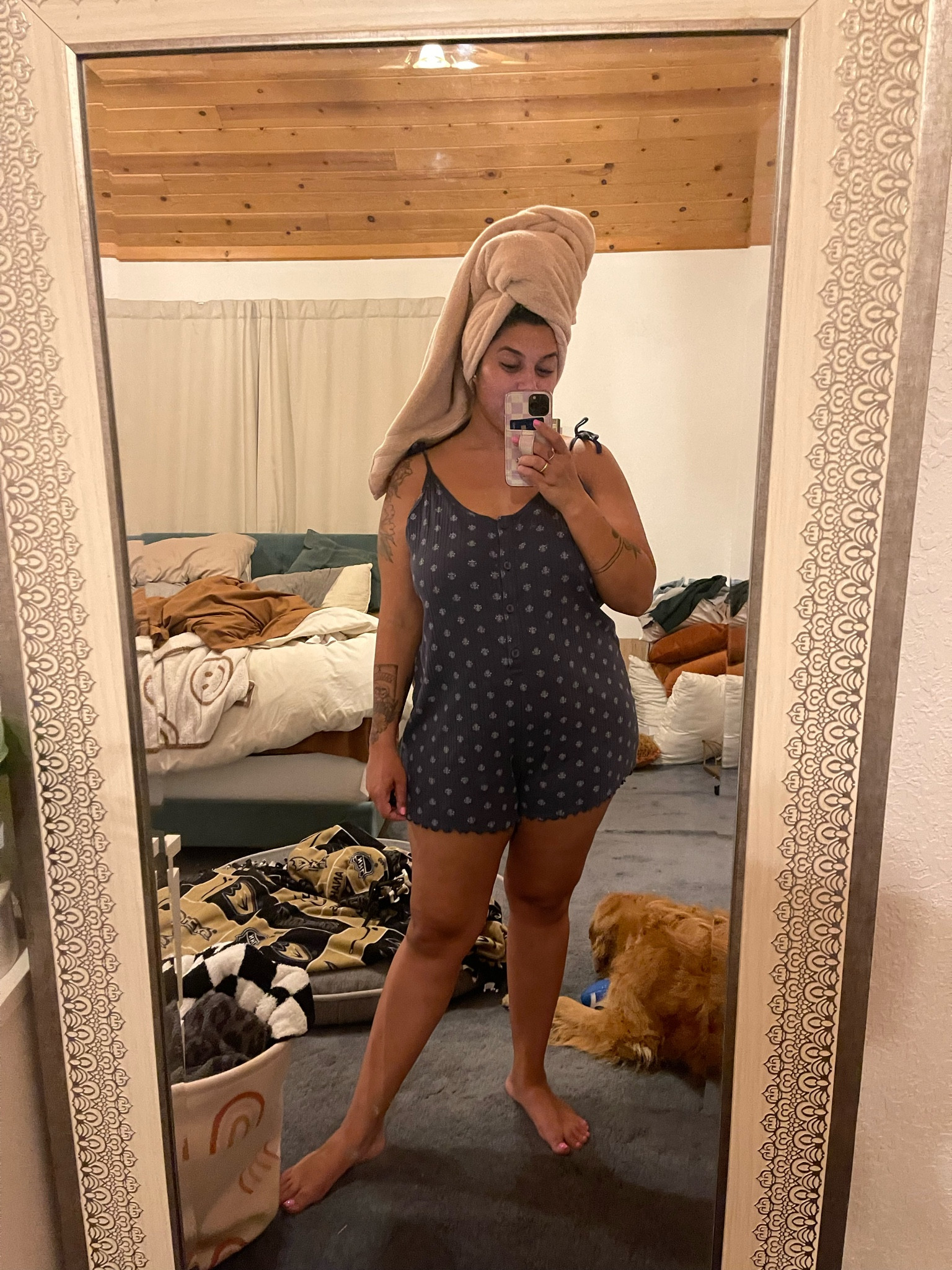 The comfiest lounge romper! #oldnavy #henleyromper #loungewear #curvy #midsize wearing a size #XL

#LTKfit #LTKFind #LTKunder50