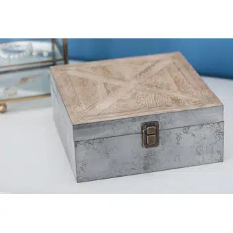 Farmhouse Wooden Box | Wayfair North America