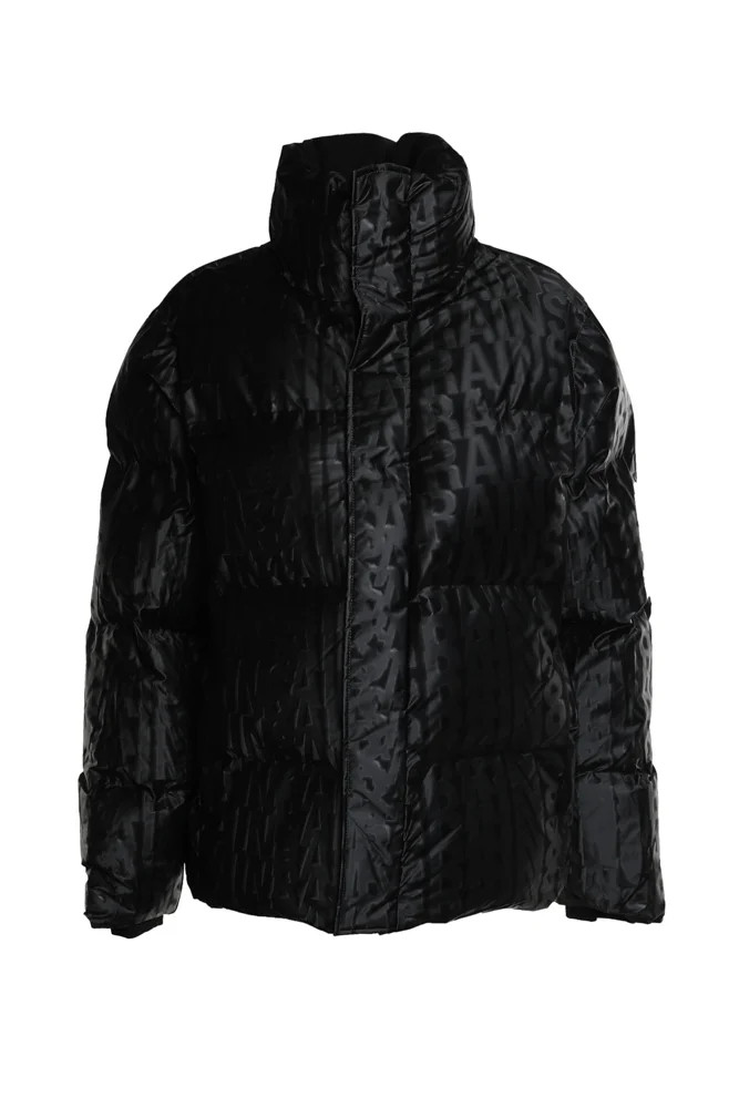 Rains Logo Detailed High Neck Puffer Jacket | Cettire Global