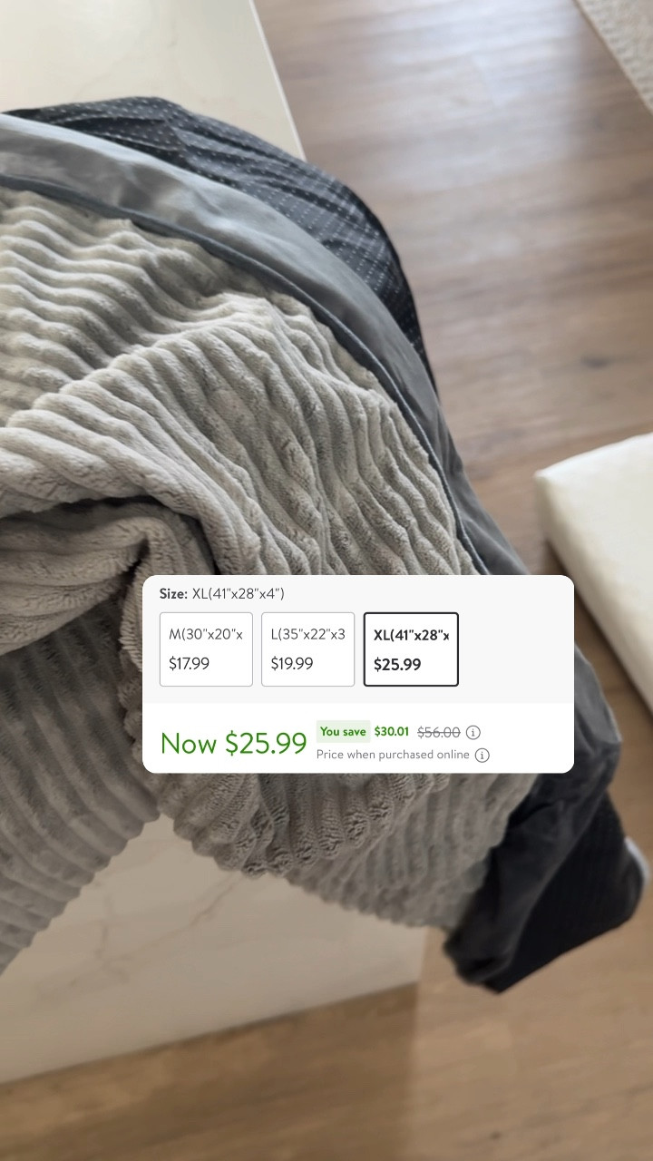 XL orthopedic dog beds at an unbelievable price! 

#LTKFindsUnder50