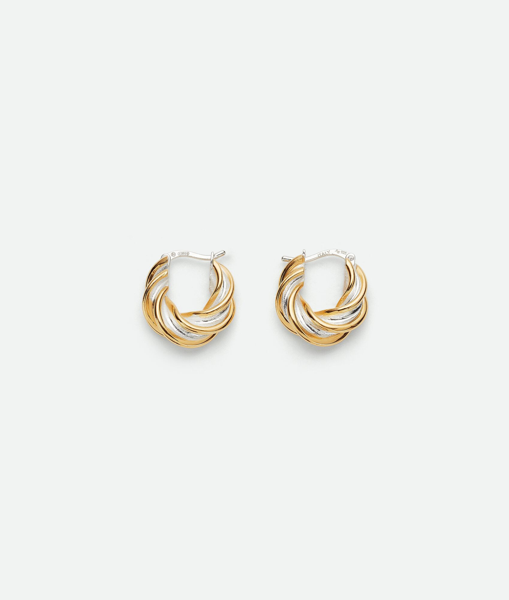 Pillar Hoop Earrings | Bottega Veneta