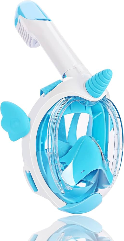 Snorkel Mask for Kids, Full Face Unicorn Snorkeling Gear with180° Panoramic View, Snorkeling Set... | Amazon (US)