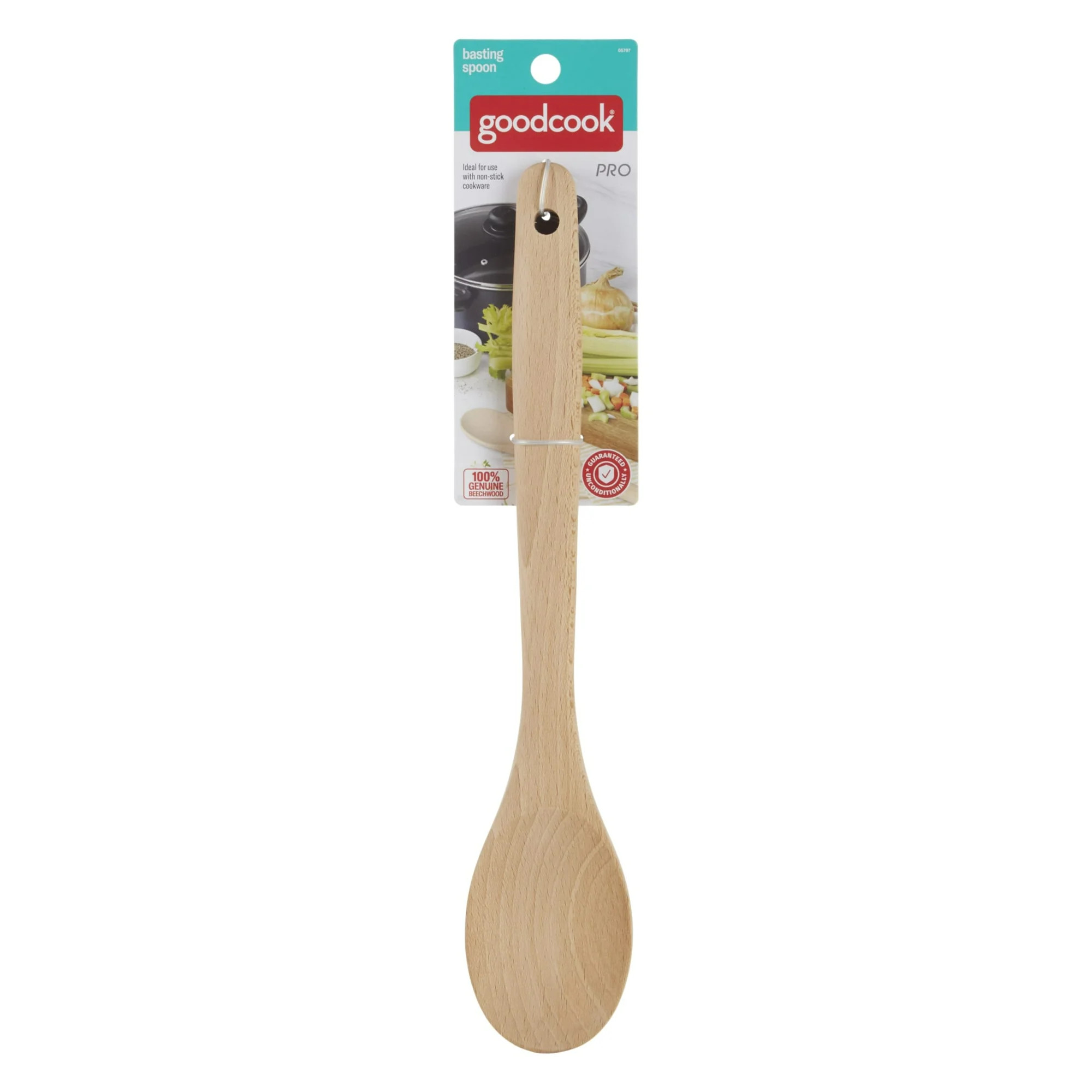 GoodCook Pro Basting Spoon, Wood - Walmart.com | Walmart (US)