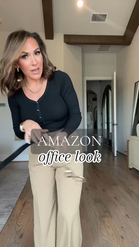 Had several requests for amazon office looks! hope you girls love this one as much as i did!

Everything fit TTS and i will be sure to link both shoe options! 

#amazonofficewear #officeoutfit #amazonfashion #fallfashion #amazonfallfashion #amazonpants  #amazontrousers #workwear 

#LTKworkwear #LTKover40 #LTKstyletip