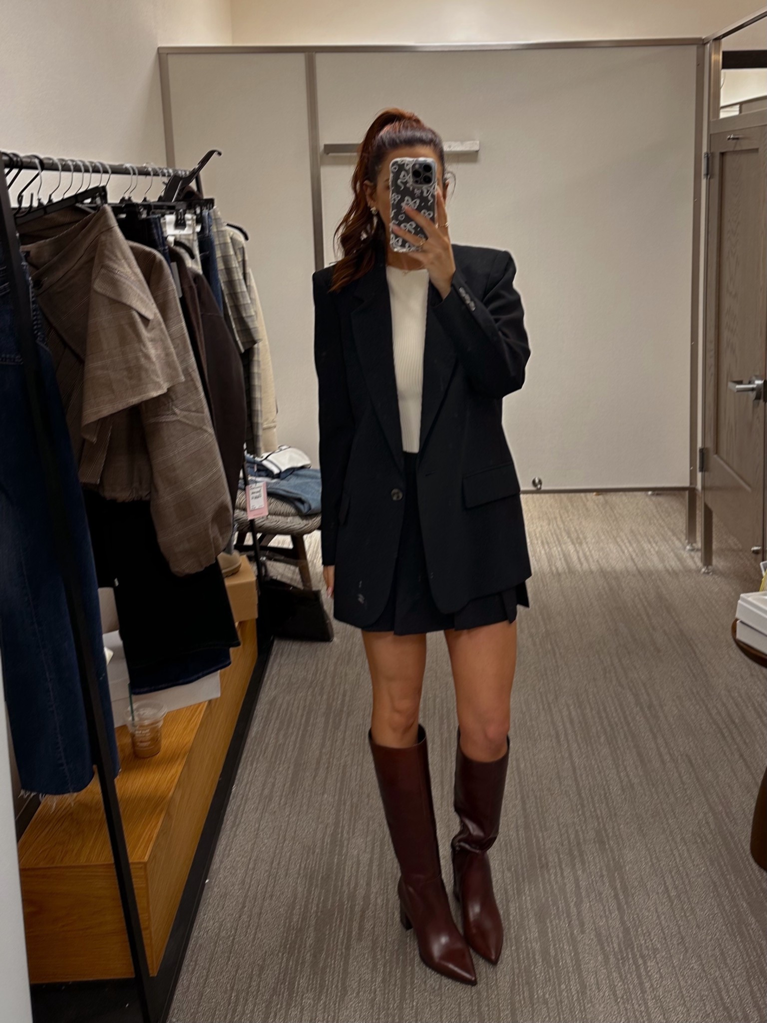 Nordstrom anniversary sale skirt blazer set boots 

#LTKSeasonal #LTKSaleAlert #LTKStyleTip