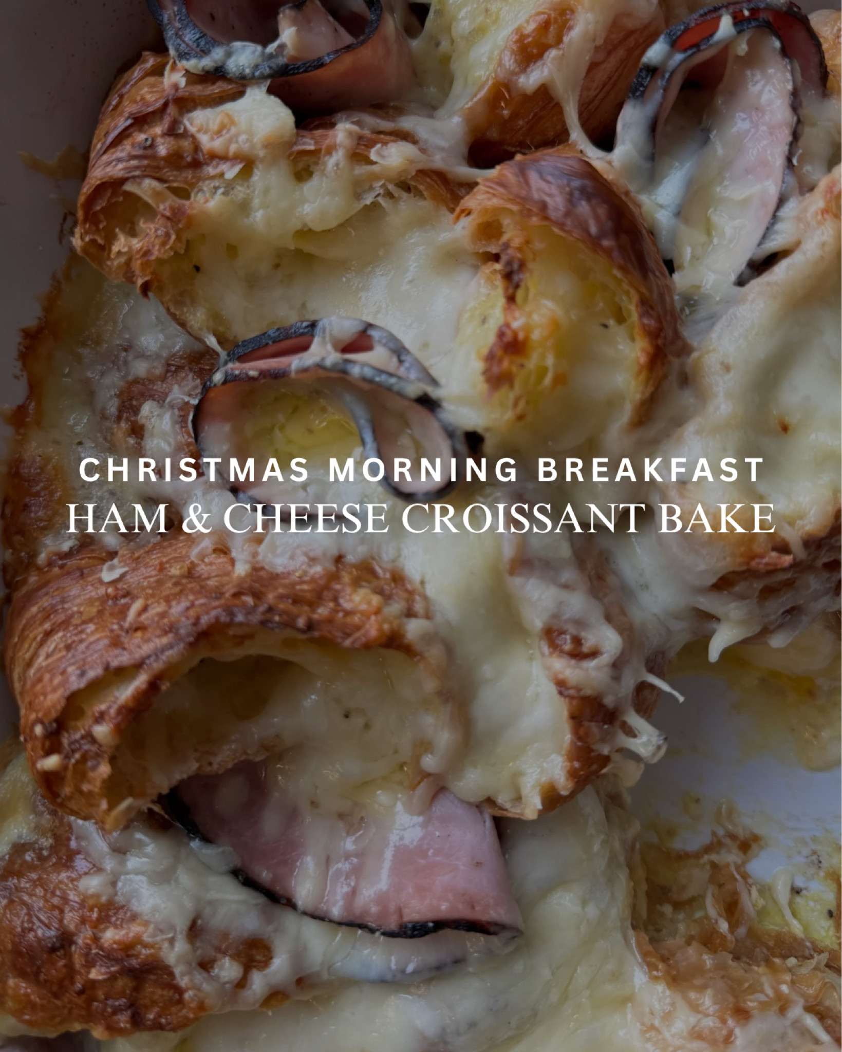 This Ham and Cheese Croissant Bake is a perfect simple breakfast that everyone will love! With butter croissants, gouda cheese, ham, and eggs you have all the must haves.

Recipe: https://kaylazenner.com/ham-and-cheese-croissant-bake/

#LTKHoliday #LTKSeasonal