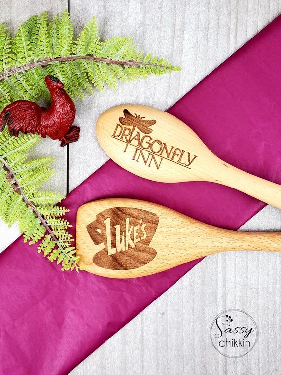 Luke's Diner and Dragonfly Inn Inspired Wooden Spoons | Etsy | Etsy (US)