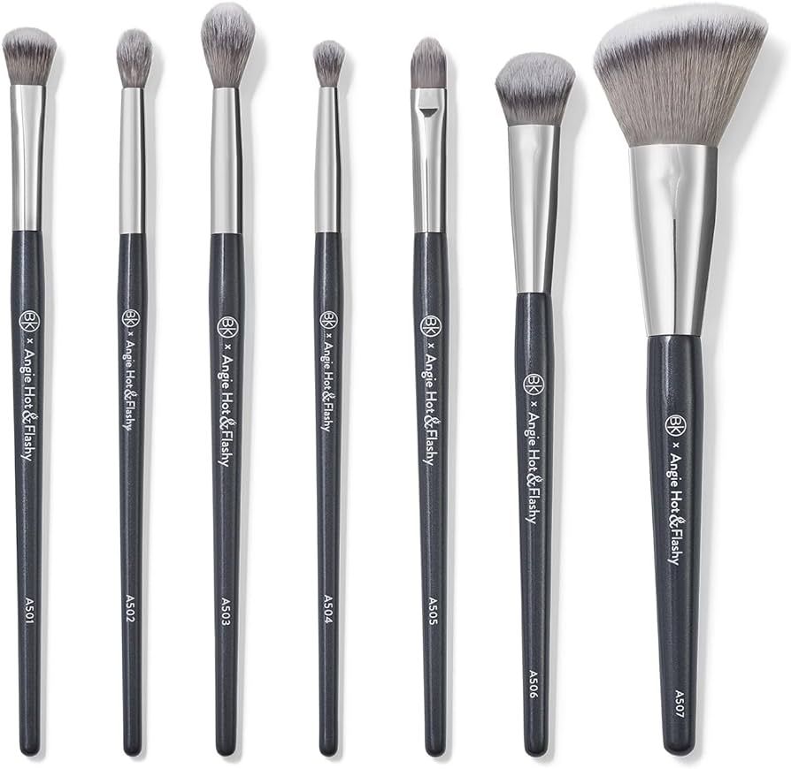 BK BEAUTY BRUSHES - ANGIE HOT & FLASHY Brush Set (7PC) - Foundation Makeup Brushes - Brush for Li... | Amazon (US)