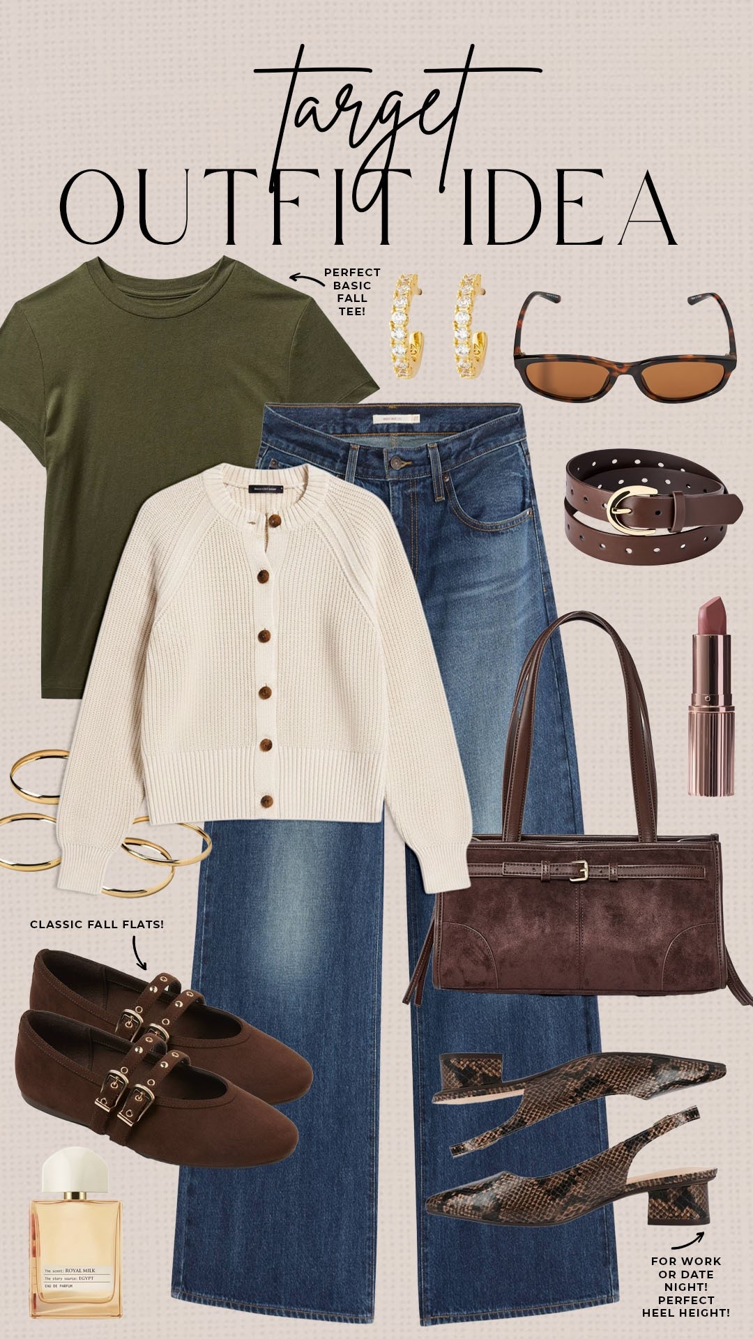 Trendy fall style from Target!

#targetfinds

Target finds. Target fashion. Target new arrivals. Target versatile fall outfit. Target denim. Target fall sweater. Target trending versatile fall outfit.

#LTKSeasonal #LTKgrwm #LTKootd